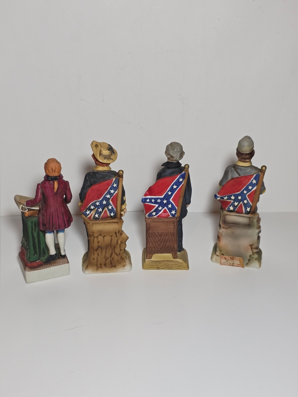 VTG Americana Confederate McCormick Decanter Set - Davis/Stuart/Jackson, Jeffers